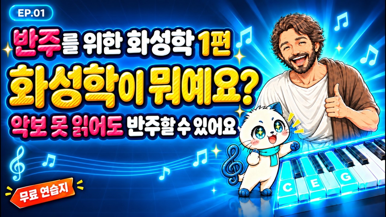 화성학이 뭐예요? 같은 노래가 반주 하나로 달라지는 이유 | 피타가토 화성학 1편