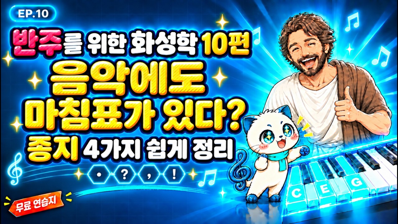 종지: 음악의 마침표와 쉼표 — 정격·반·변격·거짓, 음악의 네 가지 끝맺음 | 피타가토 화성학 10편