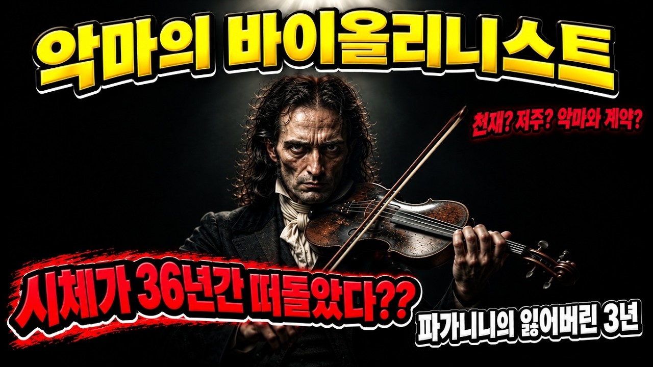 음악사상 가장 기이한 천재, 파가니니의 충격적인 실체 | 피타가토
