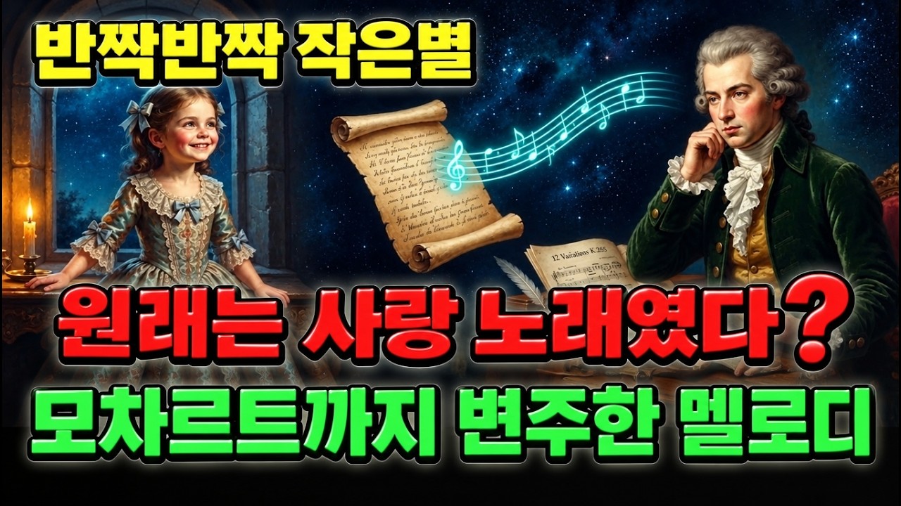 반짝반짝 작은별, 원래는 사랑 노래였다? 모차르트까지 변주한 멜로디 | 피타가토